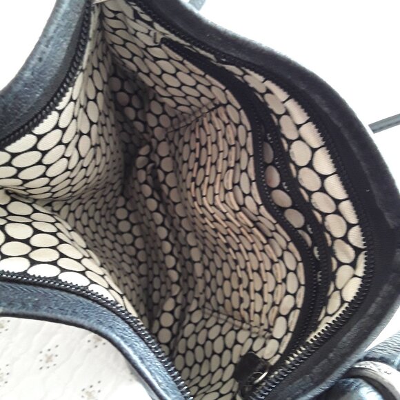 Vintage Brighton Small Crossbody Bucket Style Bag - Picture 5 of 6